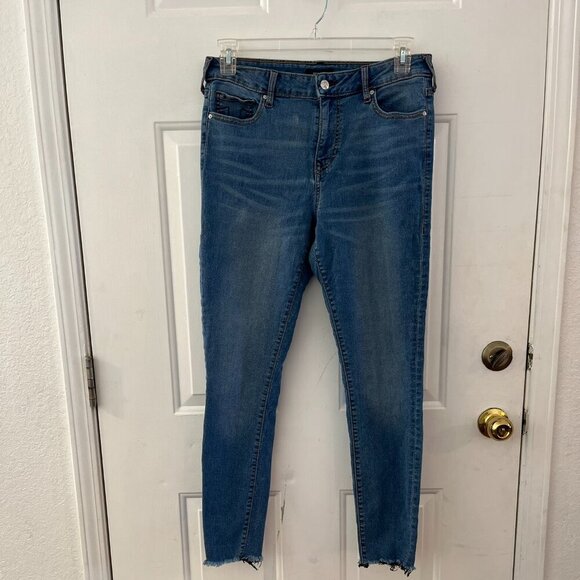 True Religion Woman's Jennie Curvy Mid-Rise Super Skinny JEans Sz 31 - Picture 4 of 13